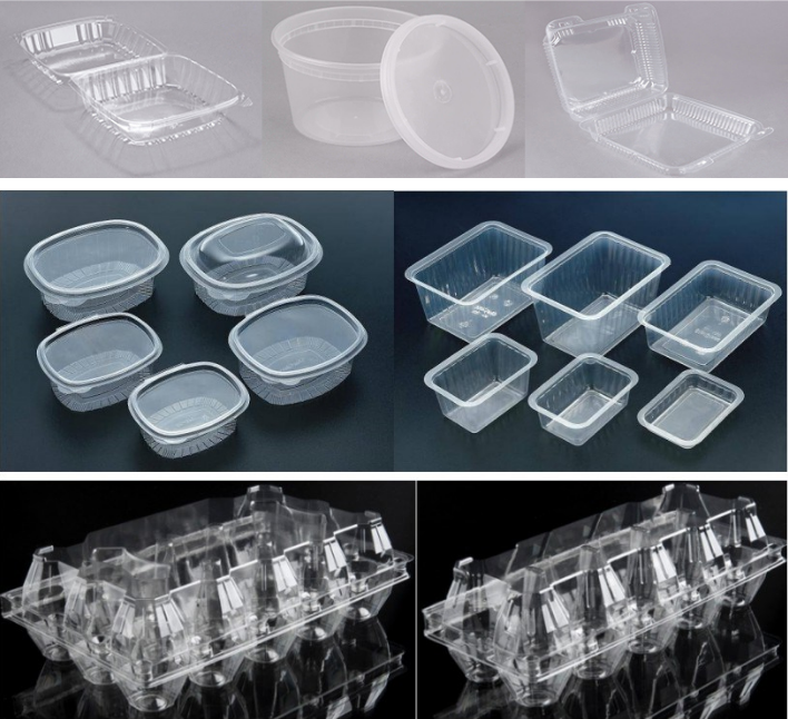 Kids Plastic Lunch Boxes Thermoforming Machine
