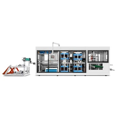 Thermoformmaschine für Kunststoff-Mitnahmeboxen