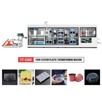 Vier Sender Multistation Maschine