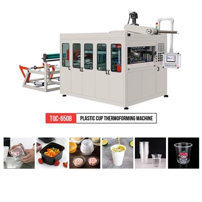 Glas Becher Tasse Maketing Maschine